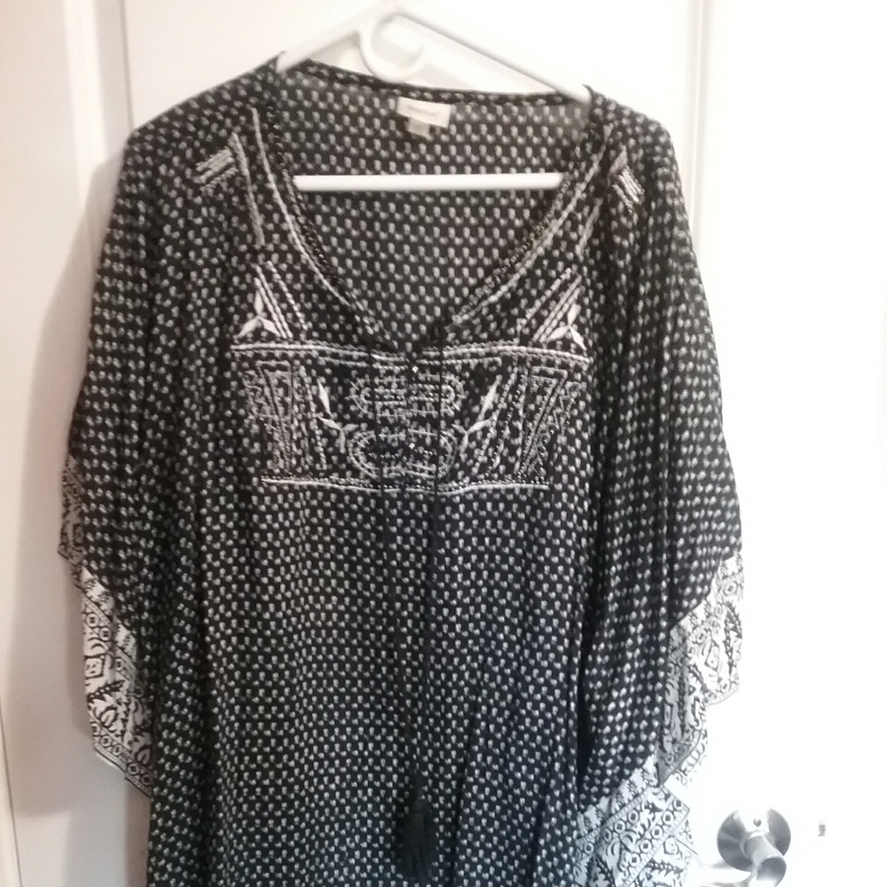 BOHO PONCHO TOP